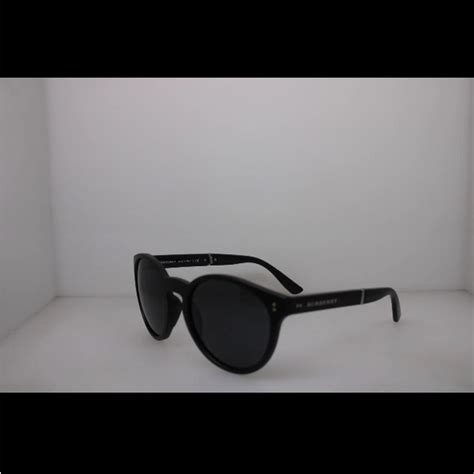 BURBERRY B4221 POLARIZED unisex round sunglasses